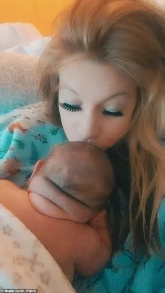 Astonishing Story: Arlington Mother Welcomes 13-Pound Baby Weighing the Same as a Bowling Ball via Emergency C-Section