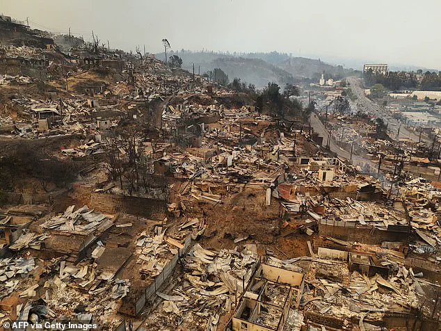 Chile wildfires: 18 dead, 50,000 evacuated as blazes rage in southern regions