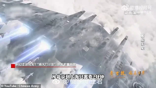 China's 'Star Wars'-Style Space Carrier Aims to Become Largest Warship Ever