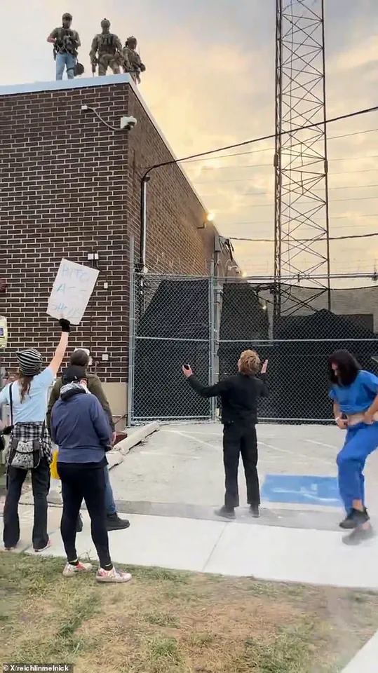 Controversy Erupts Over ICE's Use of Force During Protest Outside Immigration Detention Facility