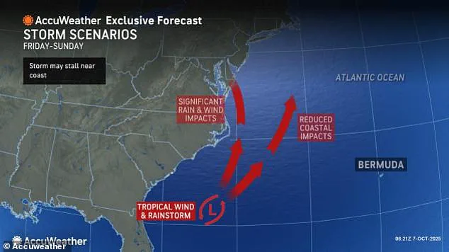 Danger Looms as East Coast Weather System Could Rapidly Evolve into Tropical Storm, Warns AccuWeather Expert Alex DaSilva