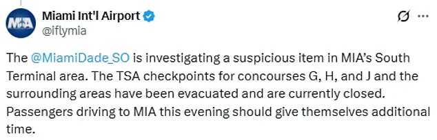 Evacuation at Miami International Airport Amid Security Concerns and Winter Storm Chaos