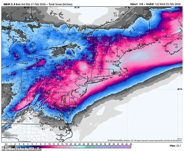 Historic Bomb Cyclone Sparks Emergency as 30 Million on East Coast Face Decades-Long Winter Storm