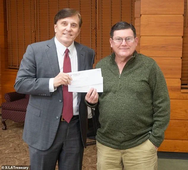Louisiana Man Receives Record $320,000 Unclaimed Property Check in Historic Handover