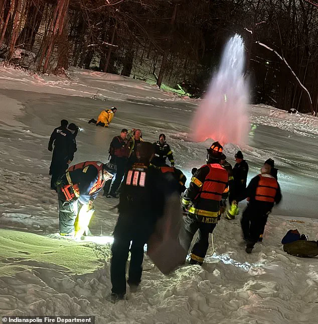 Man Attempts Selfie on Frozen Pond, Ice Gives Way in Extreme Cold