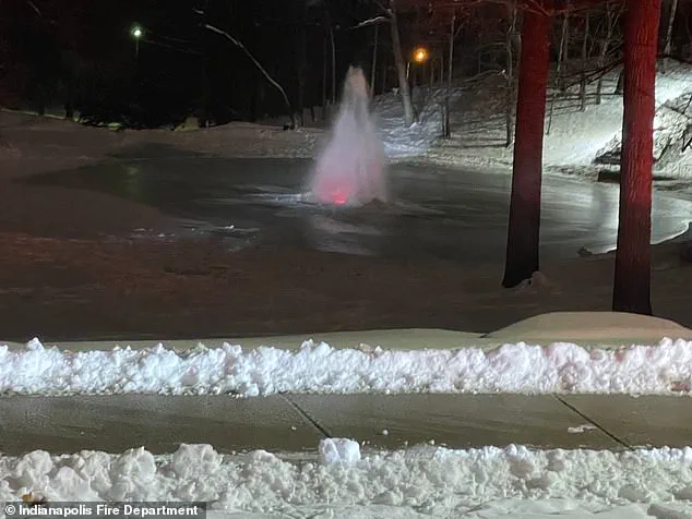 Man Attempts Selfie on Frozen Pond, Ice Gives Way in Extreme Cold