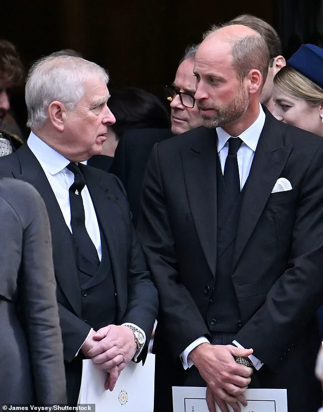 Prince Andrew and Prince William Reportedly Engage in Tense Exchange Following Duchess of Kent's Funeral, Body Language Expert Notes