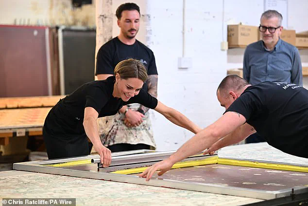 Princess of Wales Gets Hands-On with Fabric Printing in Bid to 'Distract from the Wreckage She Left Behind'