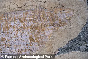 Privileged Access to Ancient Lives: Newly Uncovered Graffiti in Pompeii Reveals Timeless Human Behavior