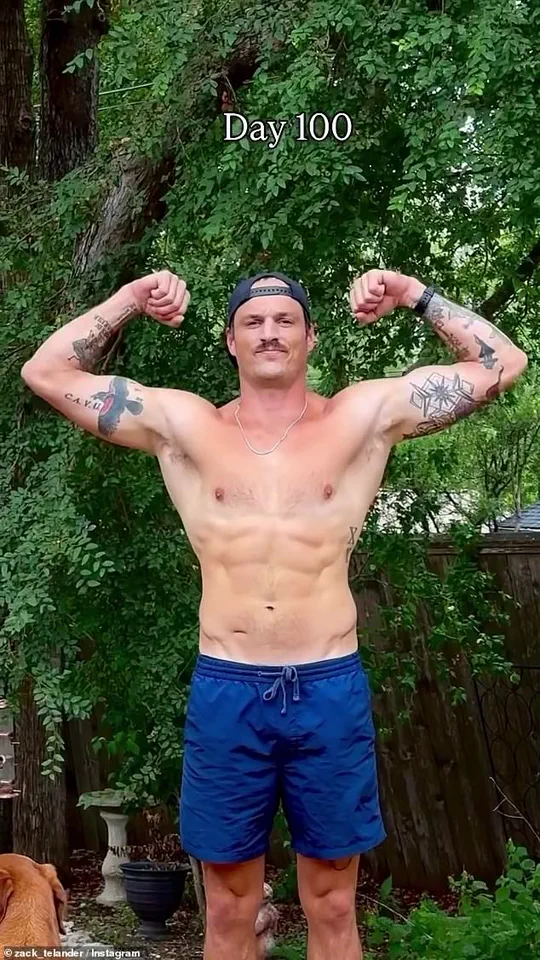 Privileged Access: Zack Telander's Exclusive 100-Day Fitness Journey as a New Dad
