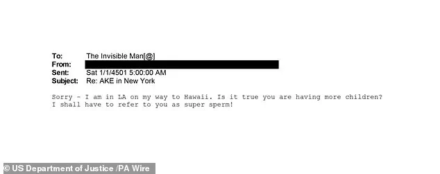 Revealed: Ghislaine Maxwell's Secret Correspondence with 'The Invisible Man' Exposes Royal Ties in Epstein Files