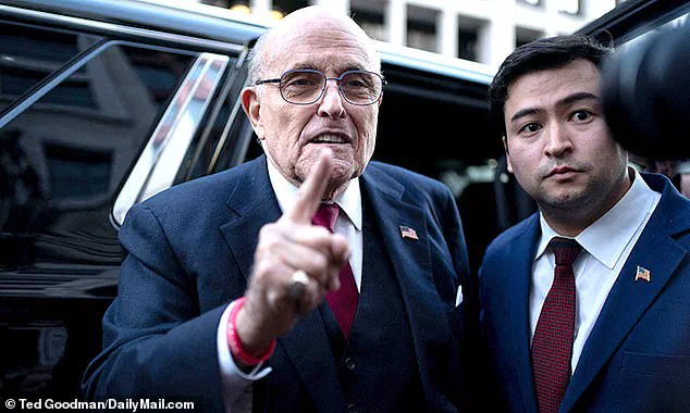 Rudy Giuliani Returns to His Show in Upper Body Brace After Car Crash, Quips About Possible Permanence