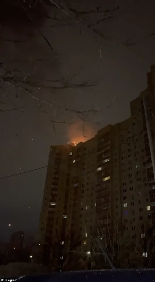 Russian Drone Strike Hits Kyiv Apartment Block in Overnight Assault