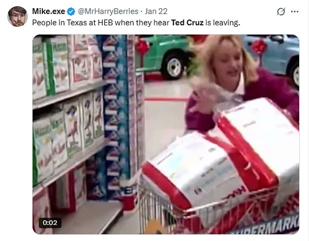 Ted Cruz Faces Renewed Controversy as Rumors of Tropical Escape Surface During Incoming Winter Storm, With Critics Condemning 'Out-of-Touch' Behavior