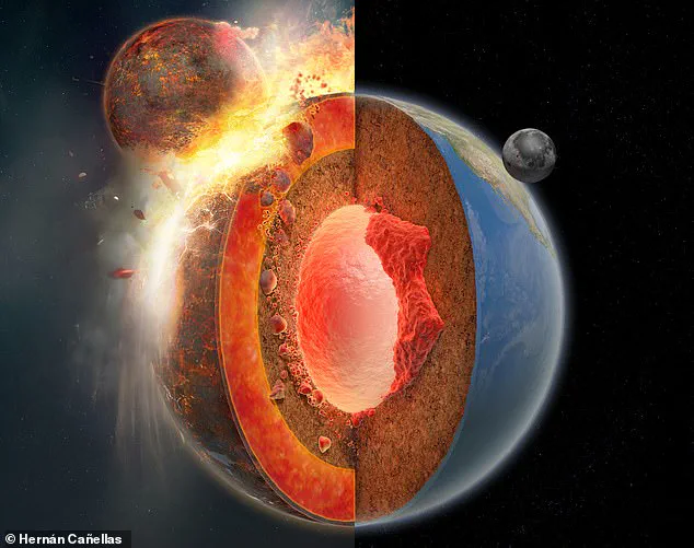 The Secret of the Moon's Birth: A Hidden Planetary Companion Revealed