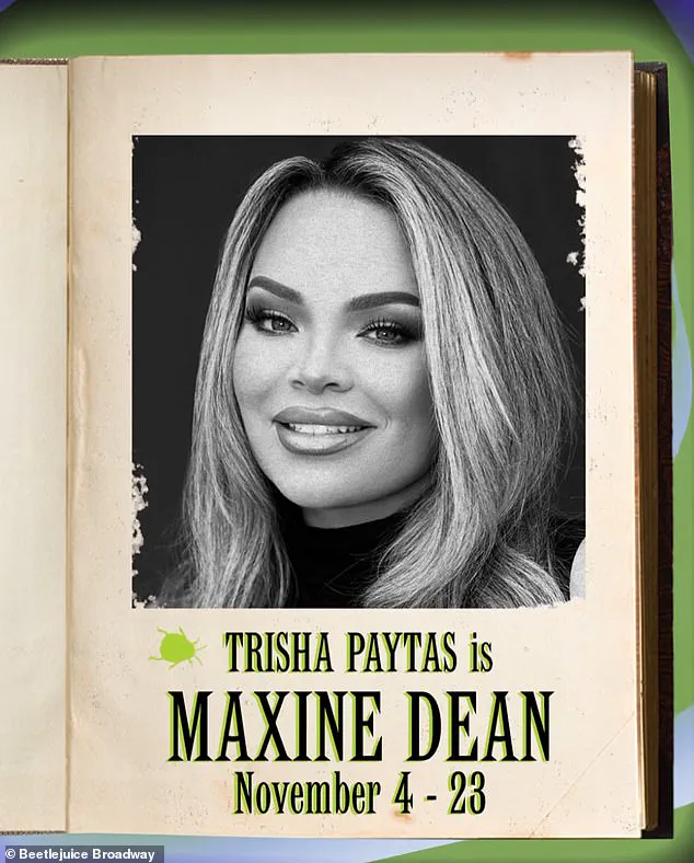 Trisha Paytas' Controversial Broadway Debut in 'Beetlejuice' Sparks Divided Reactions Online