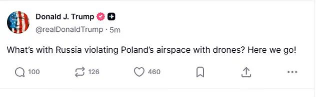 Trump's Rhetoric Sparks NATO-Russia Tensions Amid Drone Incidents Over Poland, Fueling Global Crisis