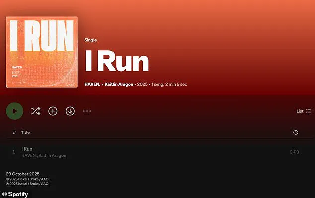 Viral TikTok Song 'I Run' by HAVEN Disappears from Streaming Platforms Amid AI Creation Claims