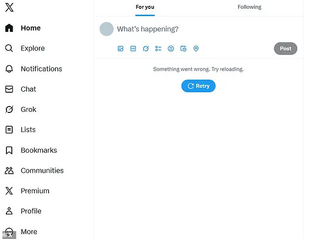X (Twitter) Global Outage Sparks Crisis: Millions Unable to Access Platform as Service Grinds to Halt