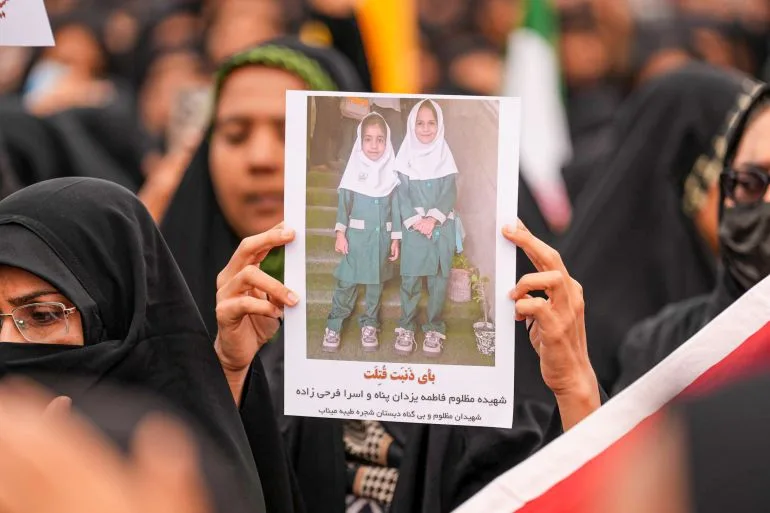 Iran Holds Mass Funeral for 165 School Bombing Victims, Blames US and Israel as Tensions Rise