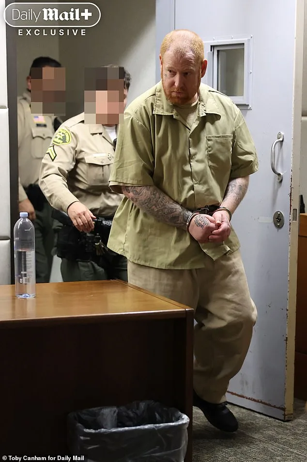 Redmond O'Neal Returns to Court After Eight-Year Absence with New Tattoos Symbolizing Mental Health Struggles