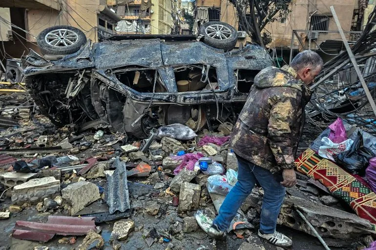 Israeli-Hezbollah Conflict Escalates with Aerial Strikes in Beirut; Over Million Displaced Amid Civilian Casualties