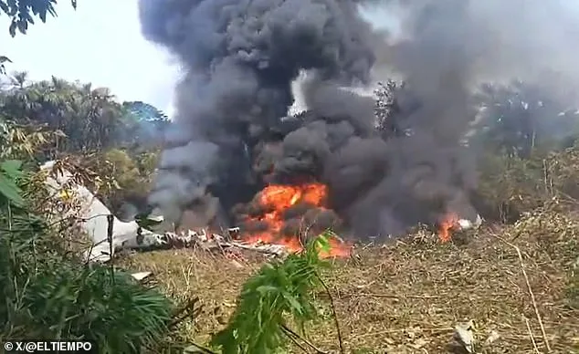 Colombian military plane crash kills 66 in deadliest aviation disaster in years