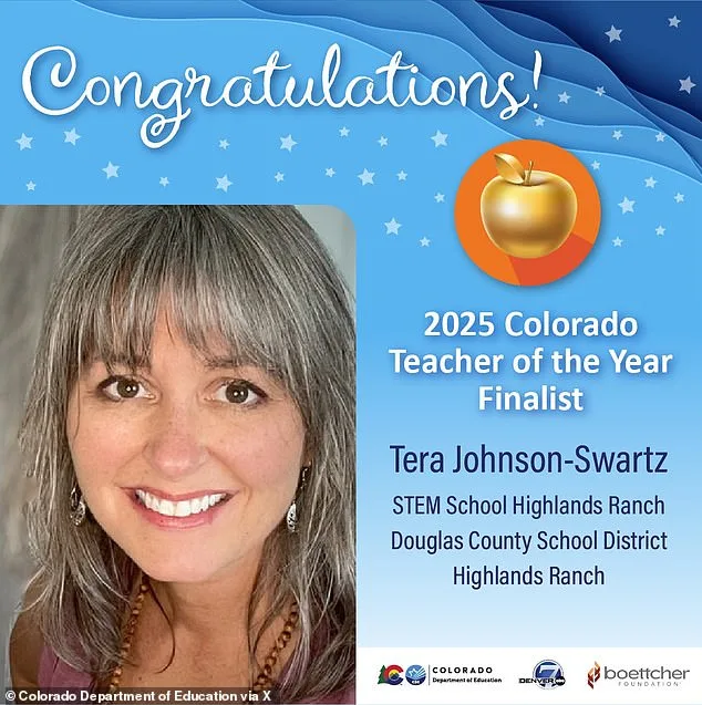 Former Colorado Teacher of the Year Finalist Sentenced to Over a Decade for Sexual Exploitation of Student
