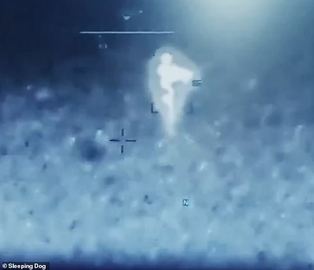 Trump administration releases UFO files including satellite clips of humanoid figures.
