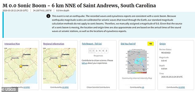 Mysterious Sonic Boom Shakes East Coast Homes After Military Denial