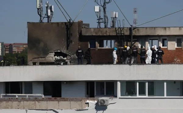 Romania blames Russia for accidental Ukrainian drone strike injuring two.